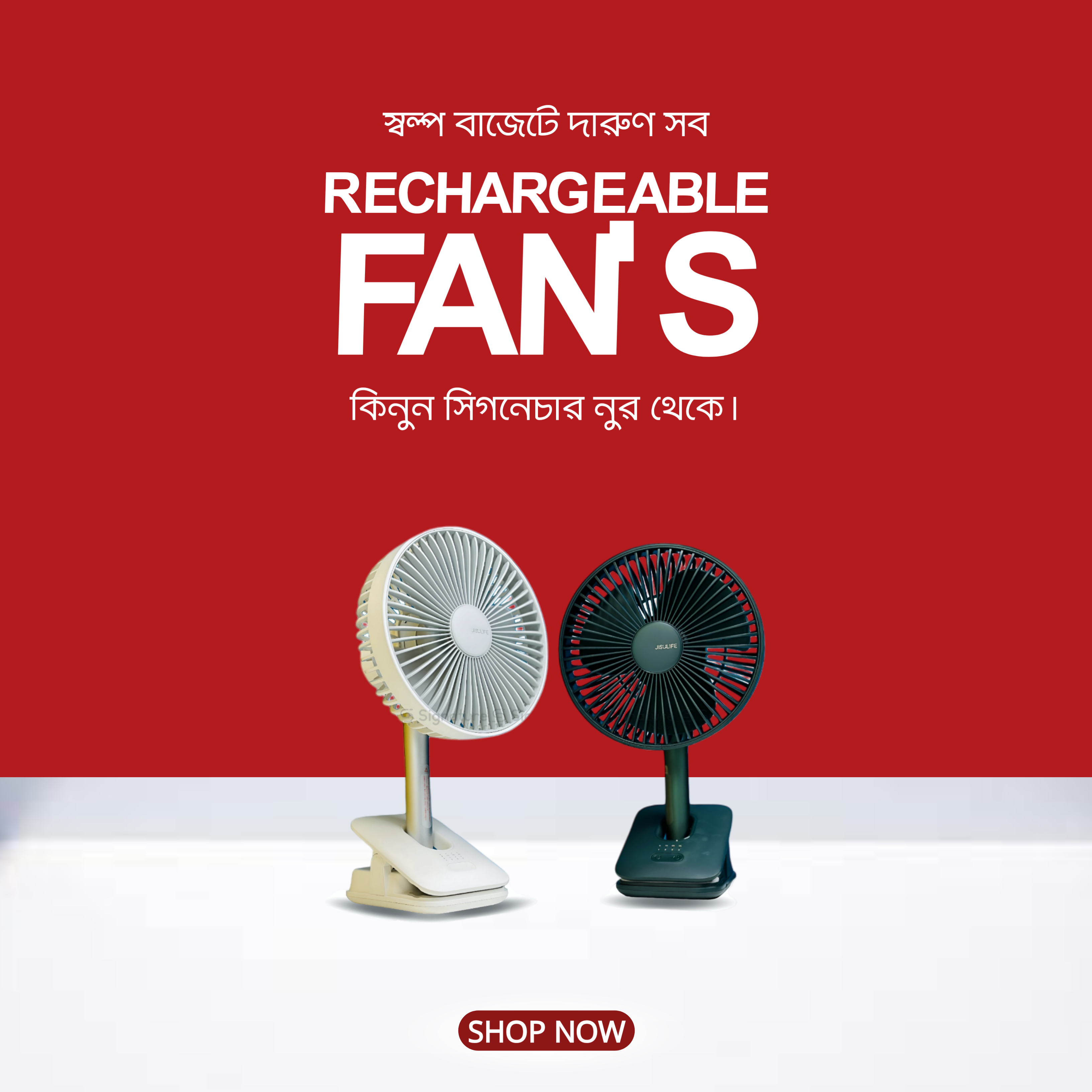 Rechargeable Fan's